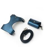 3in1 Set - Dog Harness, Leash, Dispenser Bag - Tino Blue - £128.53 GBP