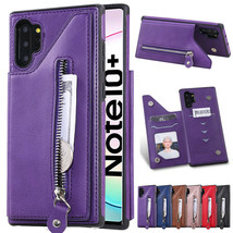 For Samsung Note 10 Pro/10/9/8/S10e Slim Credit Wallet Leather Card Case Cover - £36.82 GBP