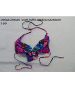 Jessica Simpson Tulum Ruffle Bandeau Multicolor S-$64 - £10.20 GBP