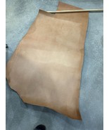 Vegetable tanned hide natural Tooling leather Approximately 16 Square Feet - $108.90