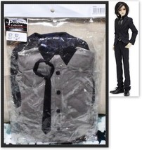 BJD Volks Super Dollfie SD16 SD17 Boy Matte Black Suit Balljointed Doll Outfit - £50.06 GBP