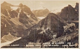 Banff Alberta~Lake LOUISE-MIRROR LAKE-LAKE AGNES~1928 Harmon Real Photo Postcard - £2.25 GBP