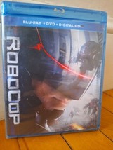 Blu-Ray+DVD+Digital HD Movie Robocop Combo 2 Disc Set 117 Min Each 2014 PG-13 - £2.39 GBP