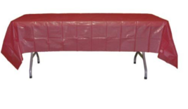 Spritz 2 Count BURGUNDY Table cover Large 54”x 108” Party Table Cover - £6.25 GBP
