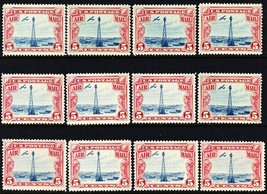 C11, Mint F/VF NH 5¢ WHOLESALE LOT of 12 Stamps CV $120 - Stuart Katz - £38.49 GBP