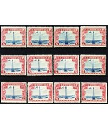 C11, Mint F/VF NH 5¢ WHOLESALE LOT of 12 Stamps CV $120 - Stuart Katz - £38.50 GBP