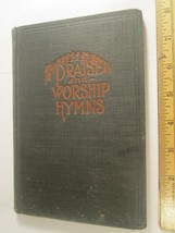 Hardcover Praise And Worship Hymns Homer Rodeheaver 1927 [Z296] - £10.82 GBP