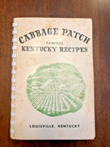 Cookbook Cabbage Patch Famous Kentucky Recipes Louisville Kentucky KY Vtg 1956 - £11.92 GBP