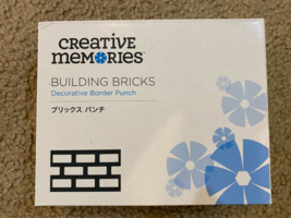 Creative Memories Building Bricks Decorative Border Punch Rare Never Released - $60.45