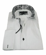 Men's Axxess Turkey Shirt 100% Cotton High Collar 224-13 French Cuffs White - €77,91 EUR Men's Axxess Turkey Shirt 100% Cotton High Collar 224-13 French Cuffs White - €77,91 EUR