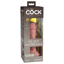 King Cock Elite 6&quot; Dual Density Silicone Cock Light - £41.63 GBP