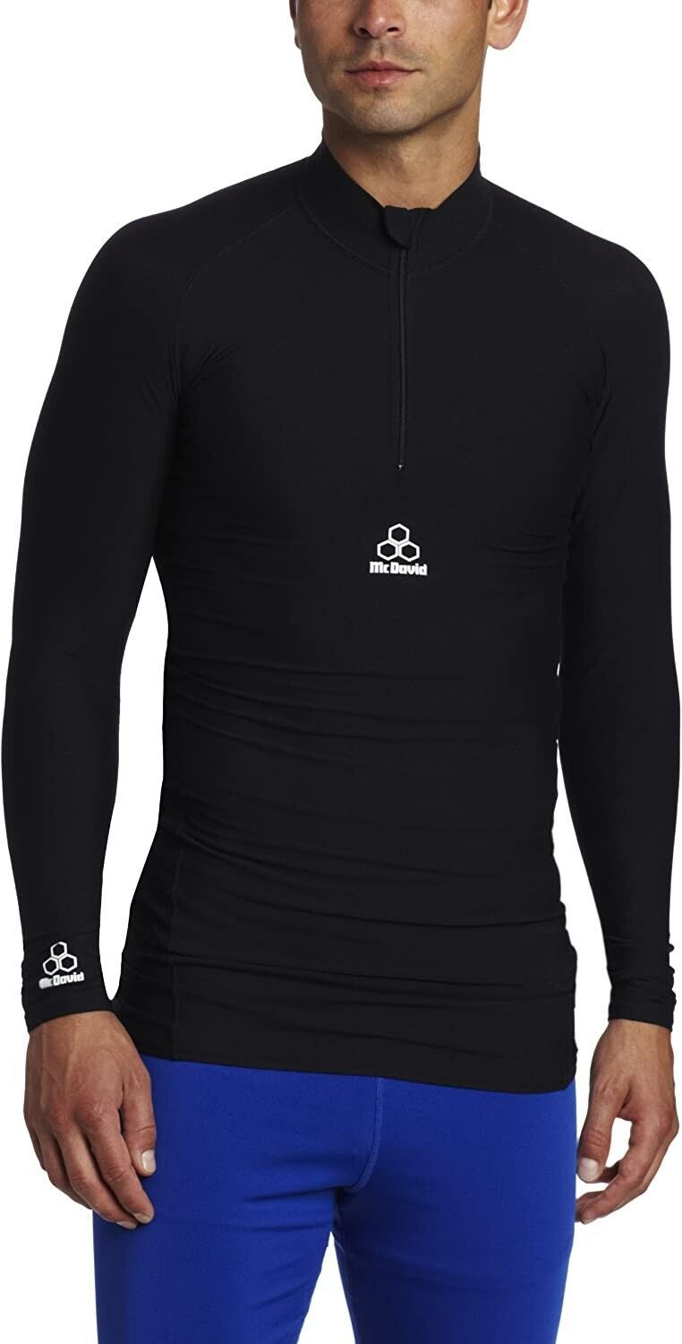 Primary image for McDavid Homme Hexpad Freeride Protection Rembourré Compression Chemise, Noir, S