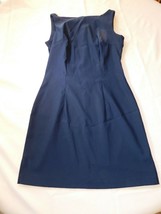 All That Jazz Women&#39;s Ladies Sleeveless Tank Dress Navy Blue Size 7/8 EUC - £16.30 GBP