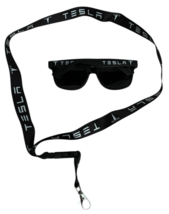 Authentic Tesla Sunglasses &amp; Lanyard BOTH ARE NEW From TESLA DEALERSHIP - $28.45