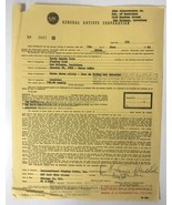 Randy Sparks Signed Autographed Vintage 1961 Music Contract - Lifetime COA - €258,74 EUR