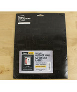 Avery Industrial 61553 Outdoor Vinyl Labels 7x10&quot; DANGER Printable Templ... - $318.37 MXN