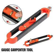 Woodworking Professional Carpenter Tool Profile Scribing Ruler Contour G... - $8.90