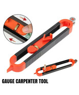 Woodworking Professional Carpenter Tool Profile Scribing Ruler Contour G... - $163.82 MXN