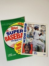 JIM RICE Boston Red Sox 1984 Topps Super #5 Jumbo Card 5&quot; x 7&quot; MLB HOF - £3.13 GBP