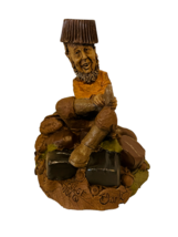 Tom Clark Gnome Figurine vtg sculpture elf SIGNED Cairn Fudge candy chocolate - £31.69 GBP