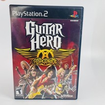 Guitar Hero Aerosmith Sony PlayStation 2 2008 PS2 Complete CIB Tested - £7.70 GBP