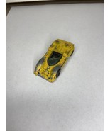 VTG Hot Wheels Redline 1968 yellow enamel Winnipeg Black interior HK Loo... - $45.00