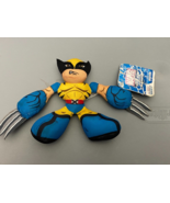Playskool Heroes Wolverine Small 5&quot; Plush w/Tag With Wear *Pre Owned* US#3 - $380.56 MXN