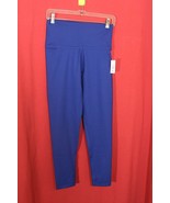 Coreio Core io Athletic Workout Capri Pants Workout Yoga Leggings Blue W... - €12,14 EUR
