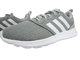 Adidas QT Racer 2.0 Women&#39;s Athletic Shoe, Gray Running Sneaker w Cloudfoam - £27.69 GBP