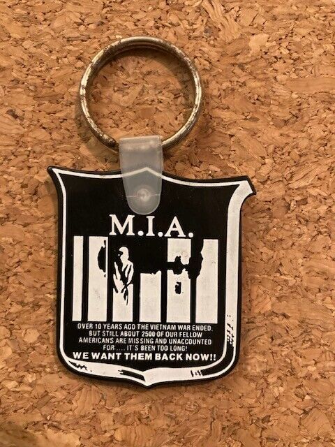 Primary image for Vintage West Coast Veterans Assn. Tacoma MIA Vietnam Keychain Collectible