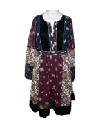 Anthropology Maeve Dress Women&#39;s Small Velvet Bohemian Boho Chic Cottage... - £24.11 GBP
