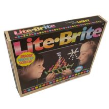 Lite Brite Bigger Brighter Screen 214 Piece Fun Toy New Open Box Excellent - $14.78