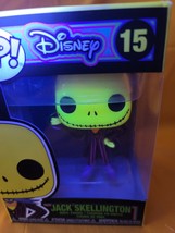 Disney Funko The Nightmare Before Christmas Jack Skellington Pop Blacklight 15 - £23.73 GBP