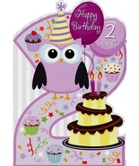 Happy Birthday - AGE 2 - Birthday Greeting Card - 01009 - $2.79