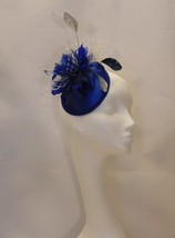 FASCINATOR hat ROYAL BLUE Hat fascinator #Blue  hat fascinator Race, Cocktail,La - £36.59 GBP