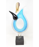 VIZ Glass Studios Hand Blown Art Glass Abstract Angel Figure Sculpture 1... - $277.57 CAD