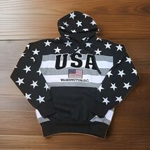 Washington DC USA Hoodie Mwns Size Small Pullover Sweatshirt U2 - $24.75