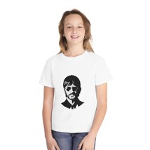 Black and White Ringo Starr Beatles Drummer T Shirt 100% Ring spun cotto... - £21.38 GBP