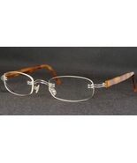 MEX Genium 8180-02-105 Silver /Havana UNIQUE RARE EYEGLASSES GLASSES 46-... - $157.66