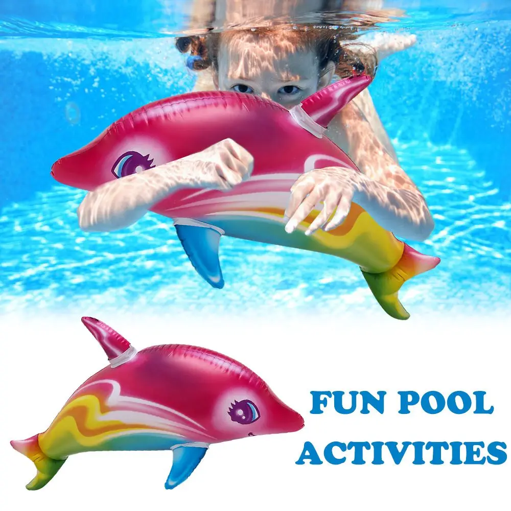 Outdoor Fun Pool Beach Decoration Kids Birthday Party Aquatic Themed Dolphin - £10.53 GBP
