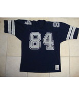 Vintage NFL Dallas Cowboys #84 Authentic Sand Knit medalist Jersey XL - £46.59 GBP