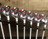 DEMO Petite Senior Womens Majek Golf White Hybrid Set 4-SW Lady Flex 165... - $399.95