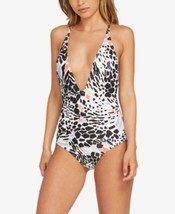 MSRP $84 Volcom Juniors&#39; Are Zoo Ready One-Piece Swimsuit Size Medium - £16.74 GBP