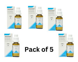 Pack Of 5 Adel 21 Proscenat Drop 20ml Free Shipping - £63.65 GBP