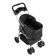 VEVOR Pet Stroller, 35 lbs Weight Capacity, Foldable Dog Stroller Cart, ... - $57.99