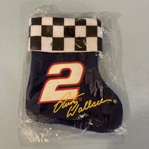 NASCAR Rusty Wallace, #2 Plush Mini Christmas Stocking  2003 With Tags - £4.86 GBP