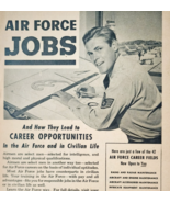 1950 United States Air Force Jobs Advertisement Vintage Military Aviatio... - $458.41 MXN