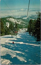 Sandia Peak and Ski Area New Mexico Postcard Posted 1966 - £5.49 GBP