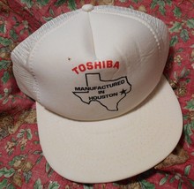 Toshiba, Manufactured in Houston Baseball Cap, New Hat, Christmas Gift + a Gift - £12.01 GBP