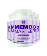 5 Pack Memo Master Capsules MemoMaster for Brain Health Support - 300 Ca... - $2,120.54 MXN